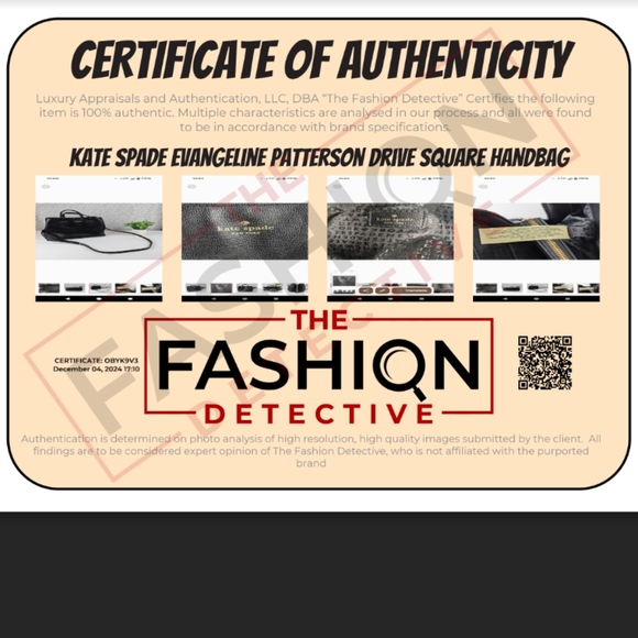 Kate Spade♠️ Evangeline Patterson Drive Square Handbag w/ Shoulder Strap - Picture 13 of 13